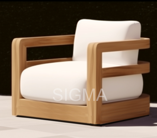 New Design Balcony Furniture Outdoor Teak Sofa Set Waterproof Outdoor Patio Furniture