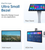 Nuevo Monitor Táctil PCAP OEM de 15.6 Pulgadas, Resolución 1920x1080, IP65 Impermeable, Android, Win10, Win11, PC Todo en Uno para Publicidad