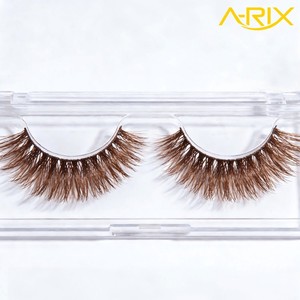 ขนตาปลอม A-RIX สีน้ำตาลมอคค่า แบบ 3 มิติ หนานุ่ม สีเอสเพรสโซ สำหรับต่อขนตา ขายส่ง รับผลิตแบรนด์ส่วนตัว แต่งตาธรรมชาติ จำนวนมาก - Product Image 3