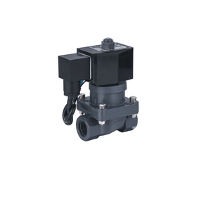 Katup Solenoid 2 Arah Hemat Energi Seri SLGCF-UP-25 Diafragma Dioperasikan <span class=keywords><strong>Pilot</strong></span> Anti-korosi Katup Solenoid Bahan UPVC CPVC - Product Image 2
