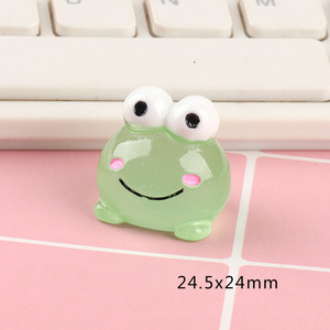 Nouveau design en gros dessin animé petit animal lumineux en trois dimensions résine matériaux faits à la main ornement - Product Image 3