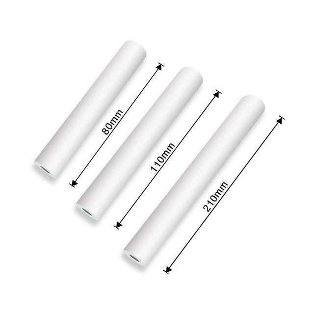 Factory price A4 Thermal Paper Rolls 210*30MM Quick Dry Stack Continuous for A4 Thermal Printers
