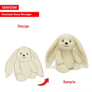 Camisa <span class=keywords><strong>de</strong></span> perro bonita y personalizada con forro <span class=keywords><strong>de</strong></span> malla <span class=keywords><strong>de</strong></span> juguete <span class=keywords><strong>de</strong></span> peluche <span class=keywords><strong>de</strong></span> oveja animal suave y esponjoso del fabricante-Rabbits Bunny Soft Doll - Product Image 3