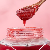 Bahan Baku Bubble Tea Kualitas Terbaik Selai Buah Stroberi Xinsheng Potongan Buah Stroberi Selai Rasa Stroberi untuk Grosir