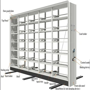 2023 moderno sistema di scaffalature per scaffali per scaffali mobili per scaffali