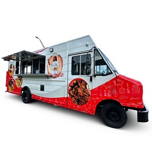 Camión de Comida Rápida Equipado 2025, Totalmente Personalizado, Listo para Exportación, en Venta, Camión de Comida Rápida Móvil Usado en Buen Estado - Product Image 1