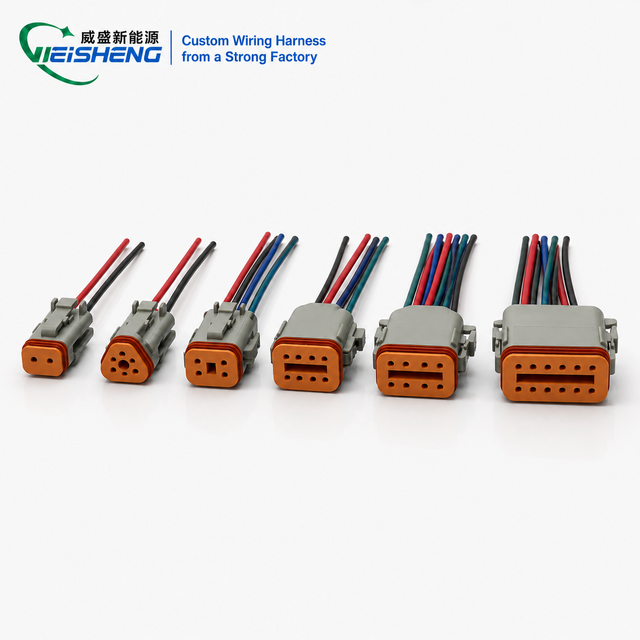 Deutsch DT Series Waterproof Connector Pigtail Custom for Automotive Wiring