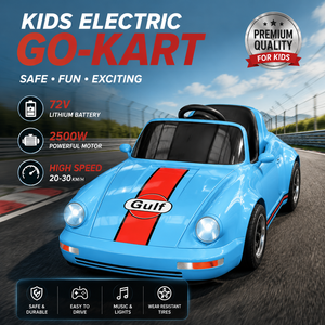 Go-Kart Elettrico per Bambini Gulf Racing 2500W 72V con Batteria al Litio 260x160x90cm, Kart Cavalcabile per Bambini, Vendita all'Ingrosso per Parchi Divertimento - Product Image 5