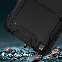 Étui robuste pour Samsung Galaxy Tab A8.0 pouces T290 /T295 robuste armure robuste défenseur antichoc béquille housse de tablette