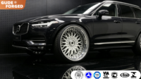 Jantes en alliage forgé GUDE de luxe, design concave noir, 2 pièces, 5x114.3 5x120 5x130 pour EVO STI RX8 A6 A5 S5
