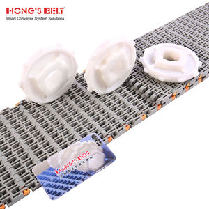 Banda Transportadora Modular de Plástico con Rejilla Plana Hongsbelt para el Procesamiento de Frutas y Verduras - Product Image 3