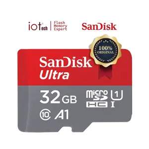 Original Authentic Sandisk Memory Card TF 16G 32G 64G Monitoring Recorder 128G Mobile Phone High Speed Micro SD Storage Card