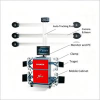 Máquina de Alineación de Ruedas 3D Launch X-831S, Monitor LED de 24 Pulgadas, Alta Precisión, Rango de Medición Amplio, Fuente de Alimentación 1PH AC220V, 1 Año de Garantía