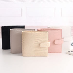 <span class=keywords><strong>Etsy</strong></span> sıcak 5 mevcut renkli A7 kertenkele deri Lux bağlayıcı bütçe planlayıcısı olarak para Binder organizatör nakit zarflar mevcut - Product Image 3