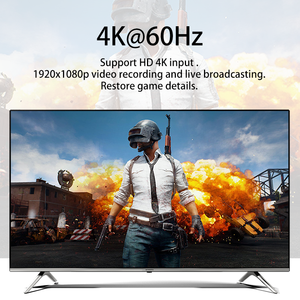 4K HDMI เป็น USB HDMI การ์ดจับภาพวิดีโอ1080P ถ่ายทอดสดเกมช่องออกอากาศสดพร้อม LOOP OUT - Product Image 4