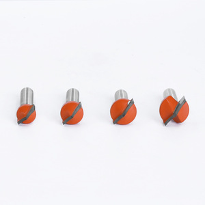 Carbide Tipped Router Bits 8mm Shank Straight Cut Woodworking <b>Engraving</b> Machine <b>Tool</b> - Product Image 5
