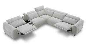 <span class=keywords><strong>Canapé</strong></span> sectionnel <span class=keywords><strong>électrique</strong></span> moderne avec lumières de lecture et console de rangement, <span class=keywords><strong>canapé</strong></span> motorisé pour home cinéma et salon - Product Image 3