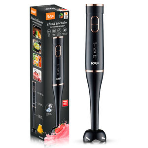 RAF 800W 핸드 블렌더 우아한 스틱 믹서 <span class=keywords><strong>BPA</strong></span> 무료 4 블레이드 15000rpm 모터 및 얼음 분쇄 부드러운 주스 수프 - Product Image 1