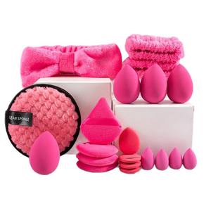 <span class=keywords><strong>Set</strong></span> <span class=keywords><strong>de</strong></span> 20 Piezas <span class=keywords><strong>de</strong></span> Esponjas <span class=keywords><strong>de</strong></span> Maquillaje <span class=keywords><strong>de</strong></span> Terciopelo Suave, con Forma <span class=keywords><strong>de</strong></span> Triángulo, para Polvos, con Lazo para la Muñeca, Personalizables, para Comercio Transfronterizo - Product Image 4