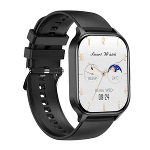 Reloj inteligente HK26 2024 IPS de alta resolución para hombres y mujeres, Android, oxígeno en sangre, frecuencia cardíaca, control de la presión arterial, llamadas BT de goma