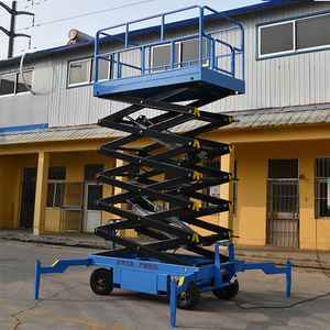 ลิฟท์กรรไกรไฟฟ้าเคลื่อนที่ ลิฟท์กรรไกรไฮดรอลิกไฟฟ้าเคลื่อนที่สำหรับงานบนที่สูง - Product Image 6