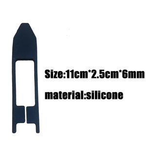 Tiras amortiguadoras de silicona profesionales para <span class=keywords><strong>raquetas</strong></span> de tenis de pádel, accesorios reemplazables cómodos y duraderos - Product Image 2