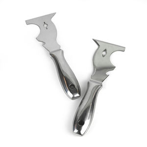 Pisau gagang baja tahan karat 10 dalam 1 alat pengeruk multifungsi - Product Image 1