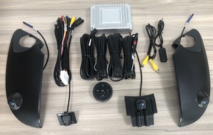 Conducción segura Estacionamiento AHD 1080P visión nocturna Cámara de coche tela de calibración 3D <span class=keywords><strong>360</strong></span> grados vista panorámica - Product Image 6