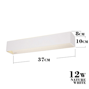 Postmodern Style Bedroom Touch Control Aluminum <b>Wall</b>-Mounted Sconce LED <b>Light</b> with <b>Dimmable</b> Warm White <b>Wall</b> Lamps High CRI 90 - Product Image 6
