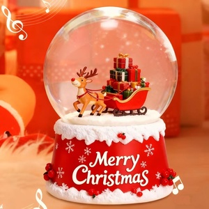Globe à neige de Noël en résine, ensemble de figurines de la Nativité personnalisées, style amour personnalisé, écologique, peint à la main, <span class=keywords><strong>cadeau</strong></span> - Product Image 6