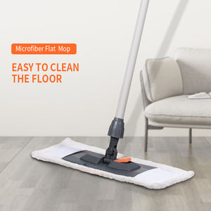 HOLAMOPA Balai Plat Réglable 2 Coussinets Lavables Poteau en Fer Conception Légère - Product Image 3