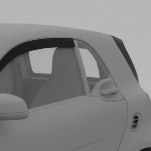 <span class=keywords><strong>Pare</strong></span>-soleil fumés pour Smart Fortwo 1998-2021, en acrylique, à coller, protection contre la pluie, 2 pièces - Product Image 2