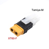 Adaptateur Tamiya XT60 mâle-femelle pour batterie Lipo d'avion RC avec connecteur Deans, accessoires et pièces pour jouets électriques