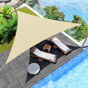 Toldo de <span class=keywords><strong>Sombra</strong></span> para Estacionamiento, Impermeable, con Protección UV, Color Beige, para Playa, Coche, 4x4x4m - Product Image 6