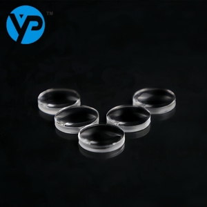 고품질 맞춤형 직경 12mm 비구면 집광 PMMA 광학 렌즈 평면 볼록 무테 초점 조절 IP66 90-95% 투과율 - Product Image 1