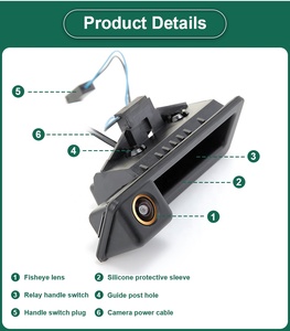 กล้องมองหลังรถยนต์ GreenYi AHD 1080P มุมมอง 170 องศา สำหรับ BMW E60 E39 E90 E82 <span class=keywords><strong>E61</strong></span> X1 E84 X5 E70 E92 E91 ซีรีส์ 3/5 E88 E93 X6 - Product Image 5