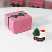 Bougie de Noël fantaisie de haute qualité pour le jour de Noël, cadeaux peints décoratifs pour les fêtes et les fêtes de fin d'année, cadeaux de Noël pour la maison