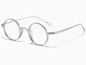 Vintage Optical Eyewear Frames Ultralight Titanium <strong>Spectacle</strong> Eyeglasses with <strong>Cartoon</strong> Pattern Men's and Women's Style - Product Image 4