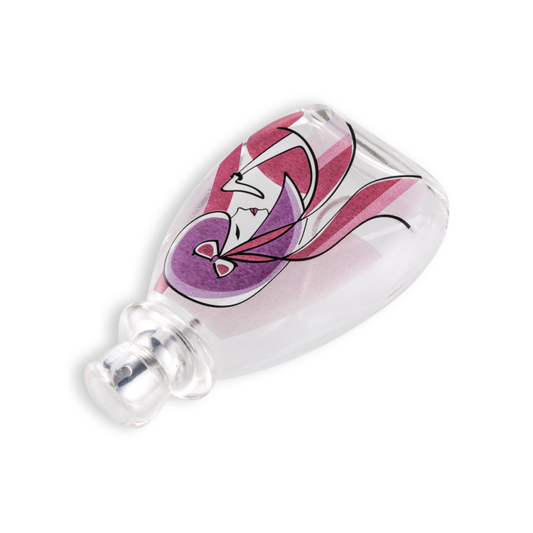 botella de vidrio de perfume grande de china 100ml