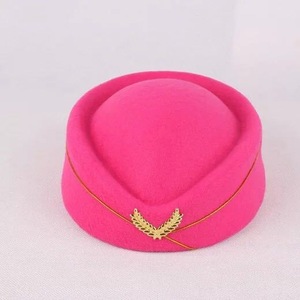Boina de Azafata para Mujer, Gorra de Uniforme Formal, Accesorio para Fiestas y Disfraces - Product Image 6