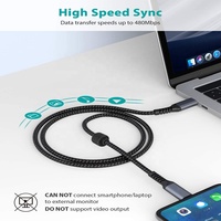 Câble USB-C UGREEN Personnalisé en Usine, 0.8M ou 2M, avec Logo et Charge Rapide