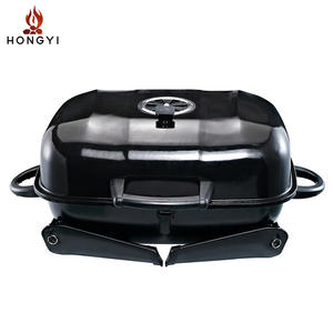 Barbecue portable Hongyi 3,6 kg, réchaud à charbon en métal pour le camping en plein air avec couvercle, pour usage domestique - Product Image 3