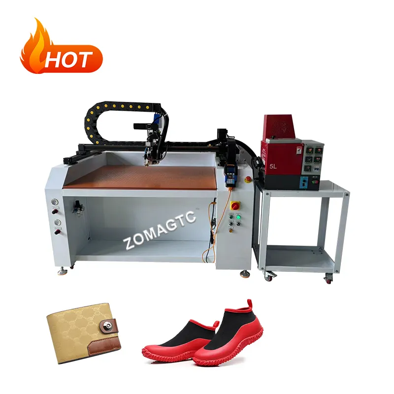 Powerful Water Base Glue Spraying Machine High Quality Automatic Hot Glue Spraying Machine