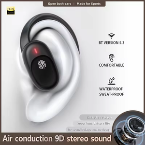 Tai nghe gắn tai tích hợp không dây bt5.0 Tai nghe jm05 TWS không thấm nước điều khiển cảm ứng tai móc tai nghe thể thao - Product Image 5