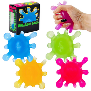 Jouet sensoriel anti-stress extensible en TPR en forme de virus, malteux et pétillant, pour soulager le stress - Product Image 4