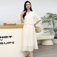 Ensembles pour femmes, haut court d'été, jupe trapèze, ensemble robe, design de mode personnalisé OEM, ensemble assorti