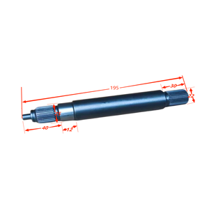 Arbre de boîte de vitesses ER112 pour silo à grains 5G230-2117-5 en acier, pièce de rechange durable pour moissonneuse-batteuse et machines agricoles - Product Image 2
