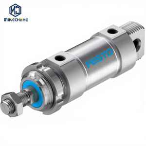 กระบอกลมนิวแมติกขนาดกะทัดรัด ADVU-40-80-A-P-A กระบอกลมแบบแบนพร้อมระบบกันกระแทกสำหรับเครื่องจักรสายการผลิตอัตโนมัติ ตัวกระตุ้นเชิงเส้น - Product Image 1