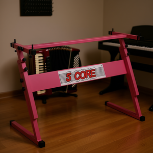 Soporte de Teclado Estilo Z de 5 Niveles, 54 Teclas, Ajustable, Plegable, de Aleación, para Acordeón y Piano - Product Image 2