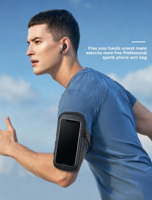 Brazalete Deportivo para Correr con Logotipo Personalizado, Bolsa para Teléfono, Reflectante, para Correr de Noche, Diseño para Actividades al Aire Libre